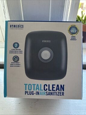 Homedics total clean plug-in air sanitizer nib
